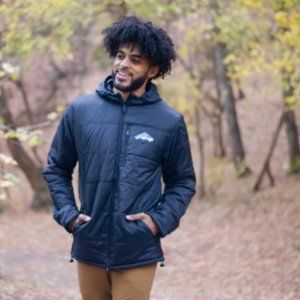Coalatree Eco Camper Hooded Jacket - Black - XL - NWT